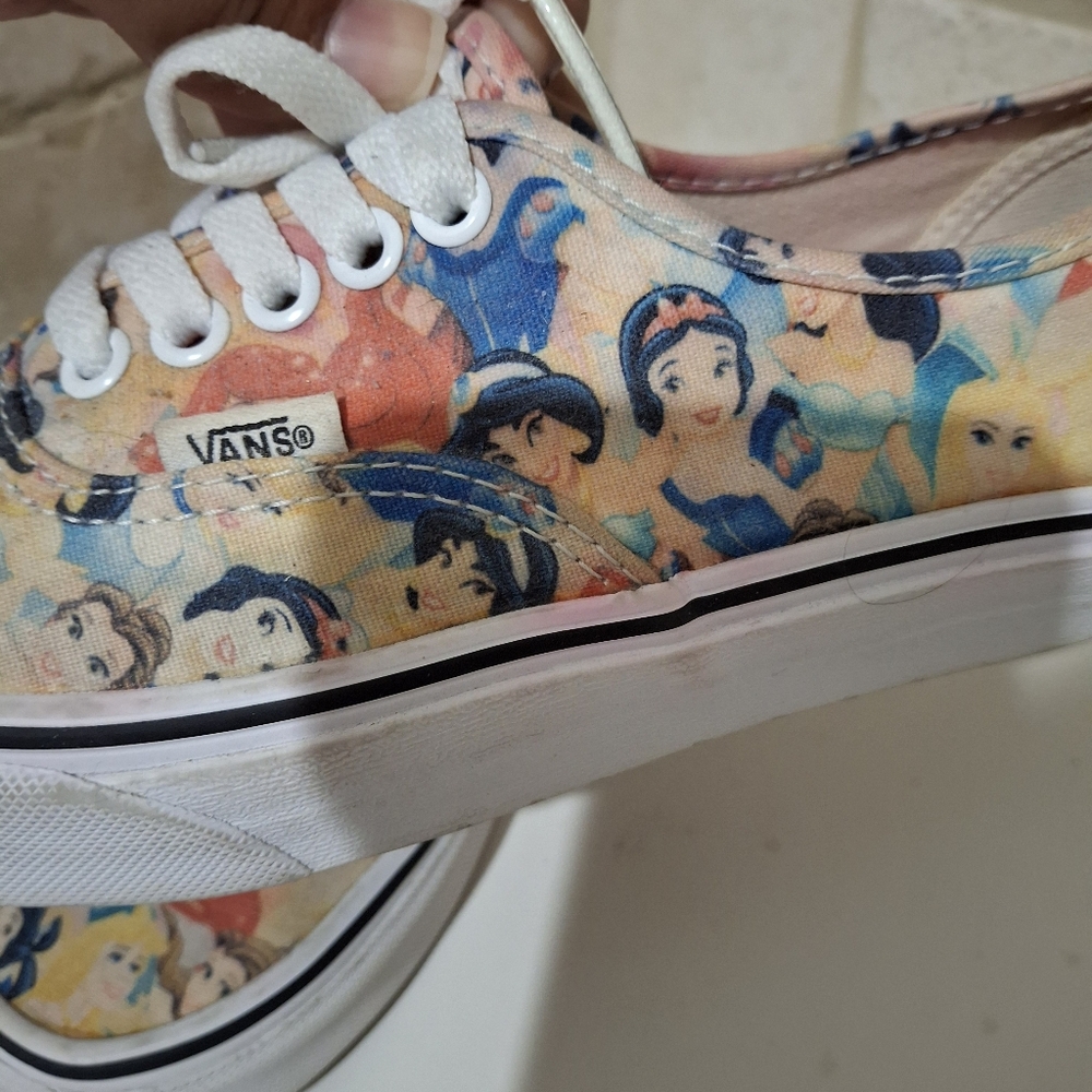 Vans Disney Princess Shoes Size 8 - Picture 5 of 10